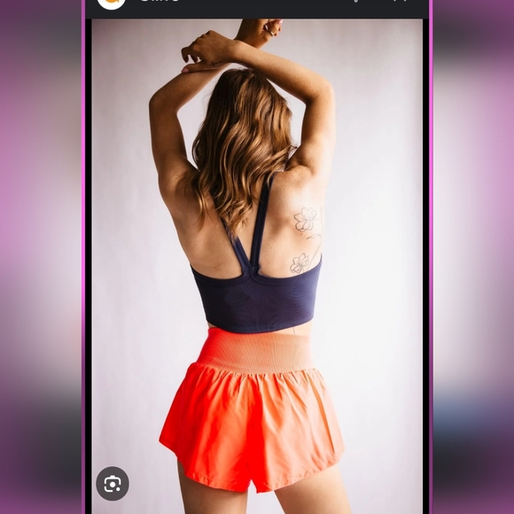 NWT FP Movement Carpe Diem Shorts Scarlett Red - Picture 5 of 11